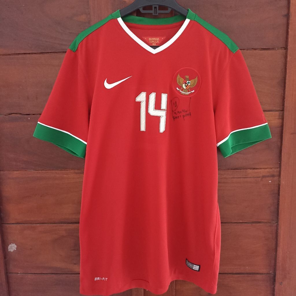 Jersey Original Indonesia Home 2014/16 signed