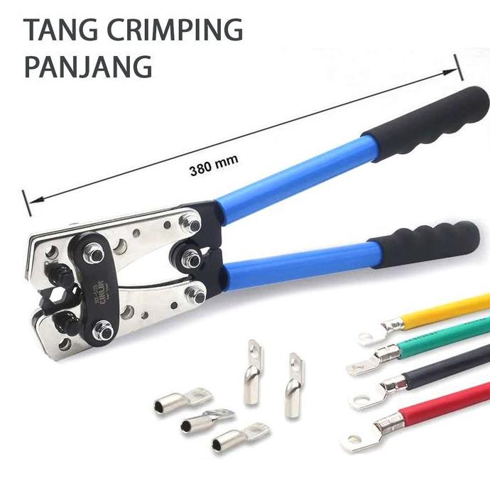 Tang Skun Crimping Crimper Taff Pengupas Pemotong Kabel Panjang Besar