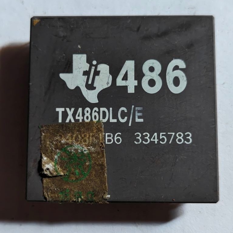 prosesor keramik i486 jadul bahan leburan per pcs
