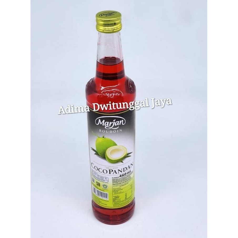 Marjan Cocopandan Syrup / Sirup Cocopandan Marjan 460ml