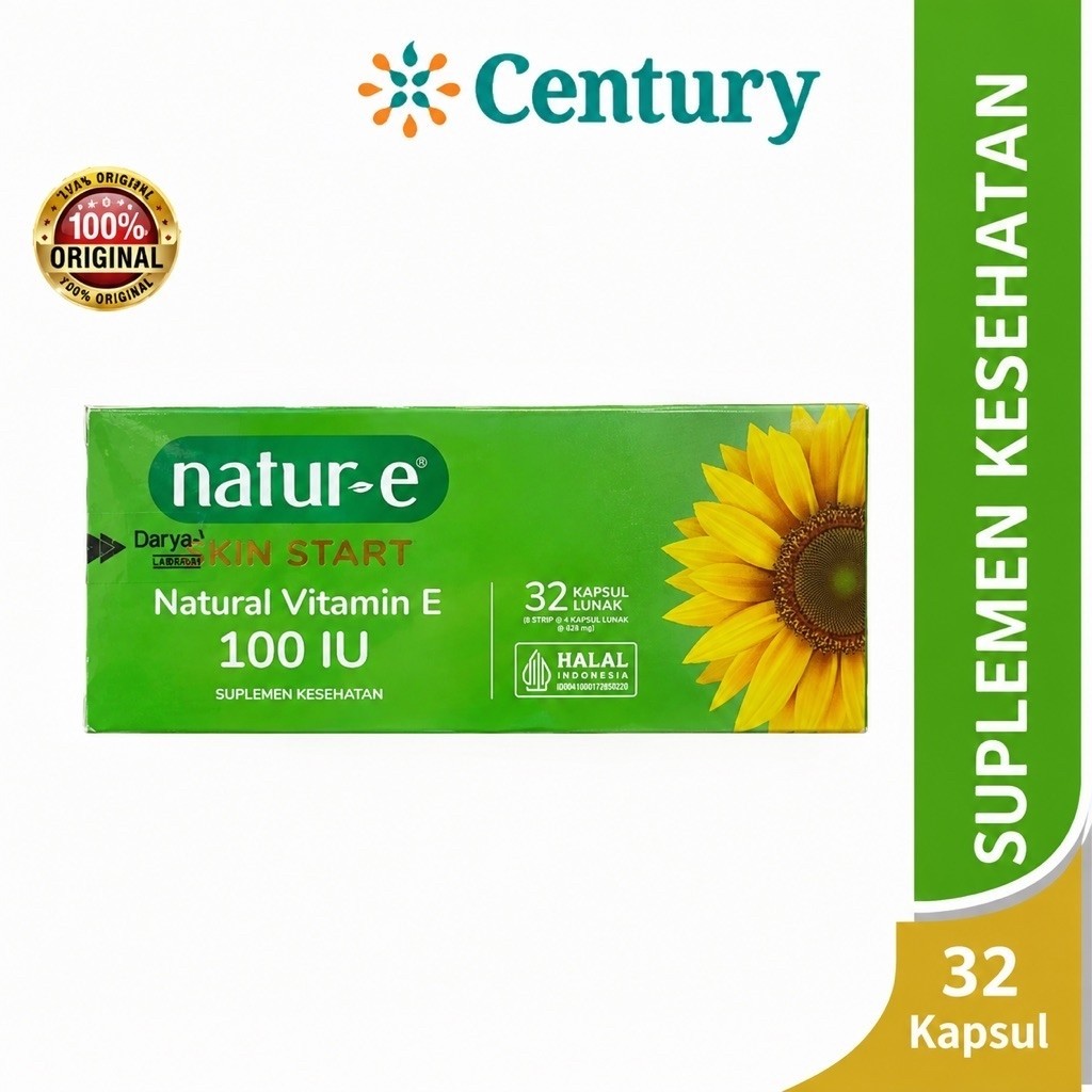 Natur-E 32 Kapsul / Natur E / Vitamin E / Vitamin E 100 IU / Vitamin Kulit