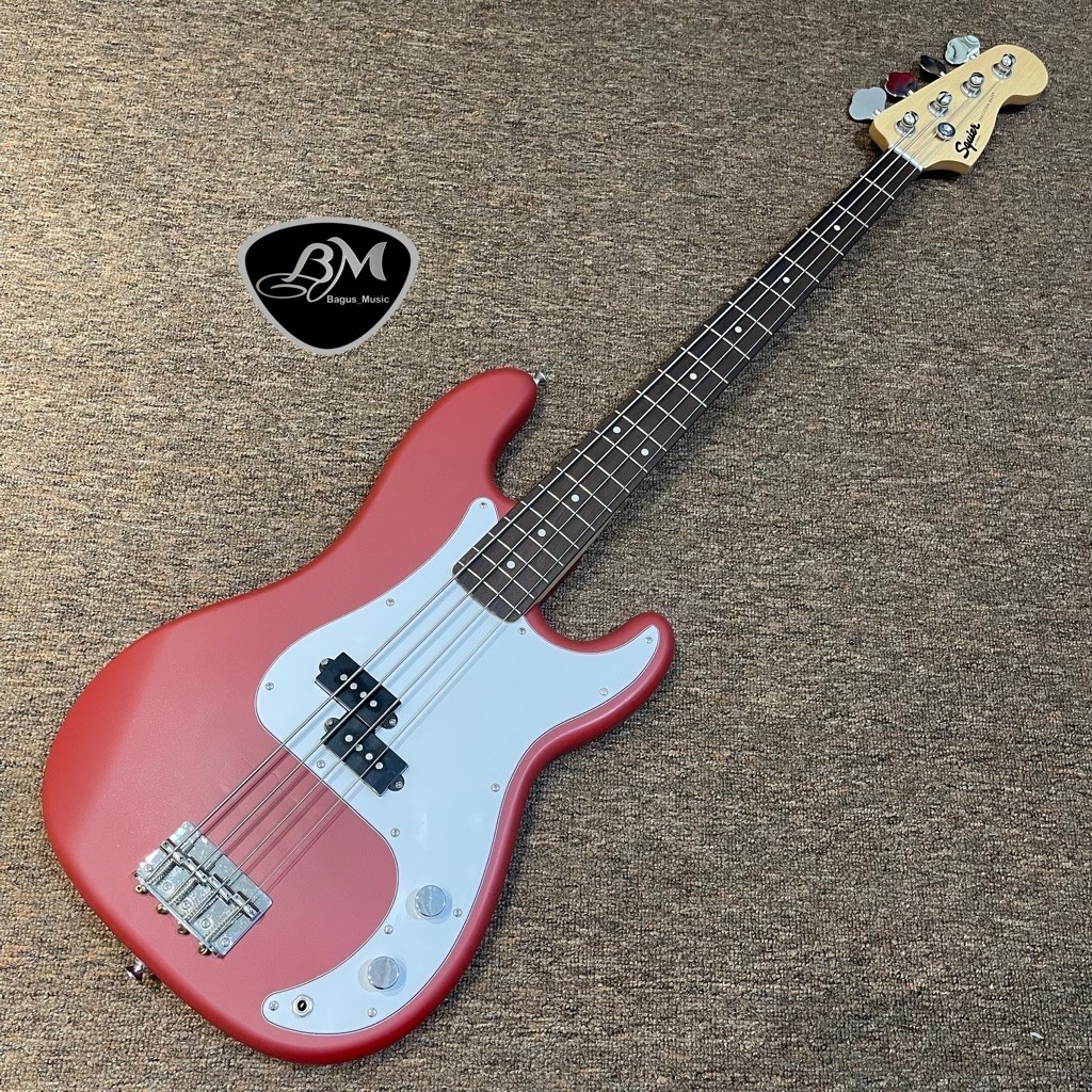 Bass Squier Debut Precision Red
