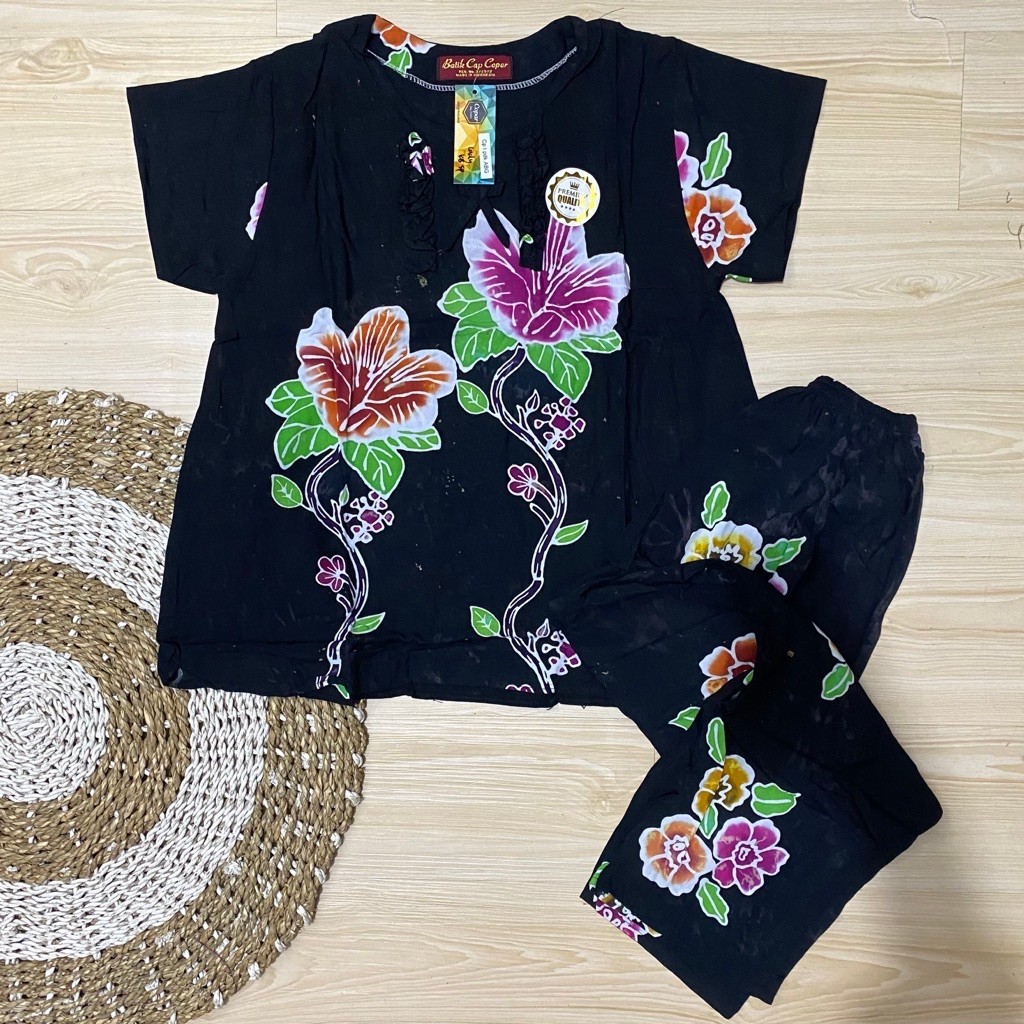 (ABG 010) CP Batik Copar ABG (Lady) Tgn Pendek (Super Premium)