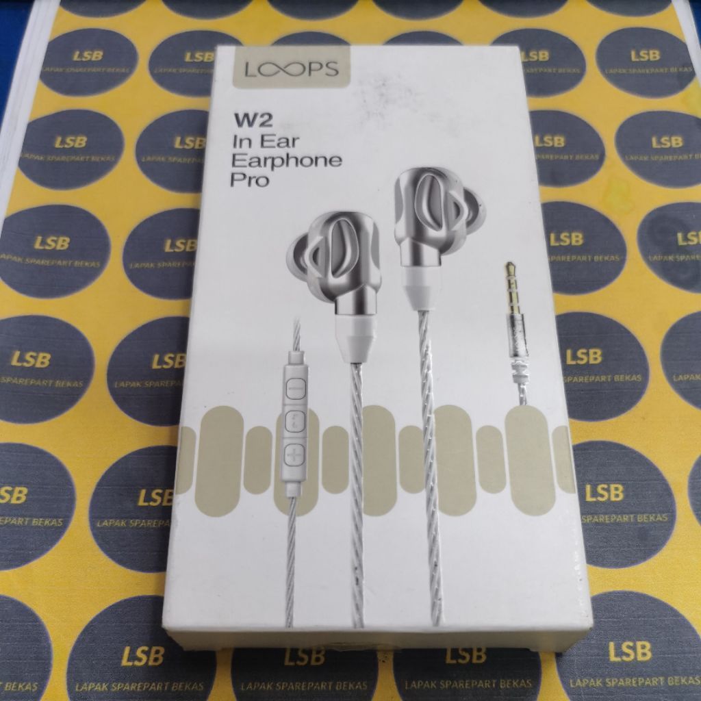 HEADSEAT EARPHONE LOOPS W2 AUDIO JACK LOOPS ORIGINAL