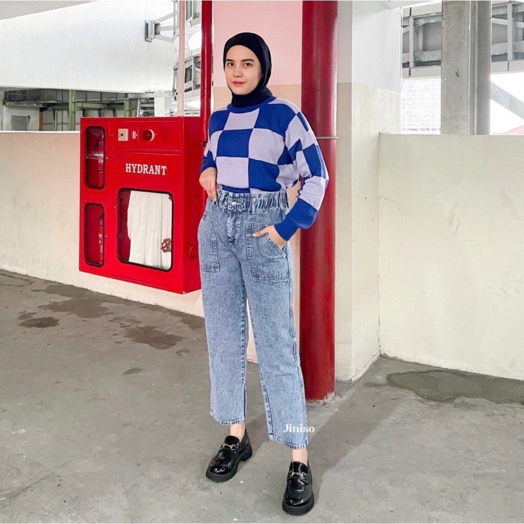 JINISO - Baggy Mom Jeans Preloved