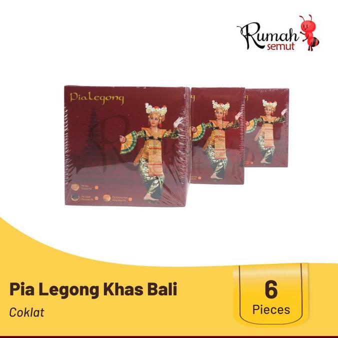 Pia Legong Oleh Oleh Khas Bali Coklat