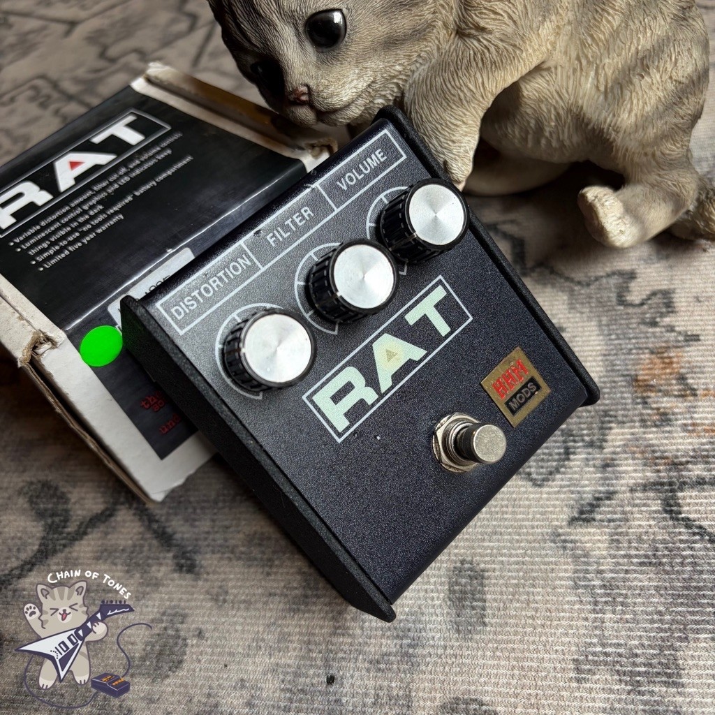 PROCO RAT HMM MOD PEDAL EFEK GITAR BASS BEKAS