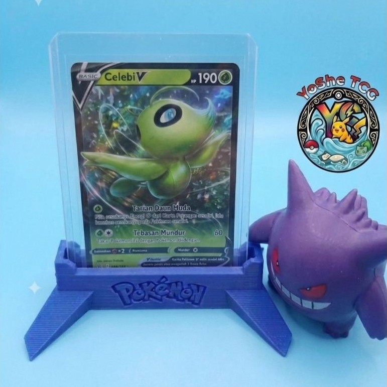 Kartu Pokemon Celebi V RR Original TCG Indonesia