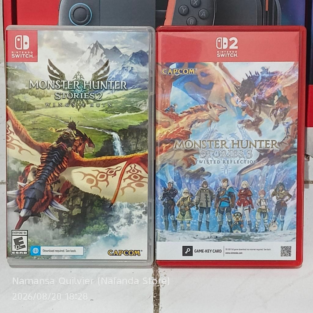 Kaset Monster Hunter Stories Nintendo Switch [SECOND]