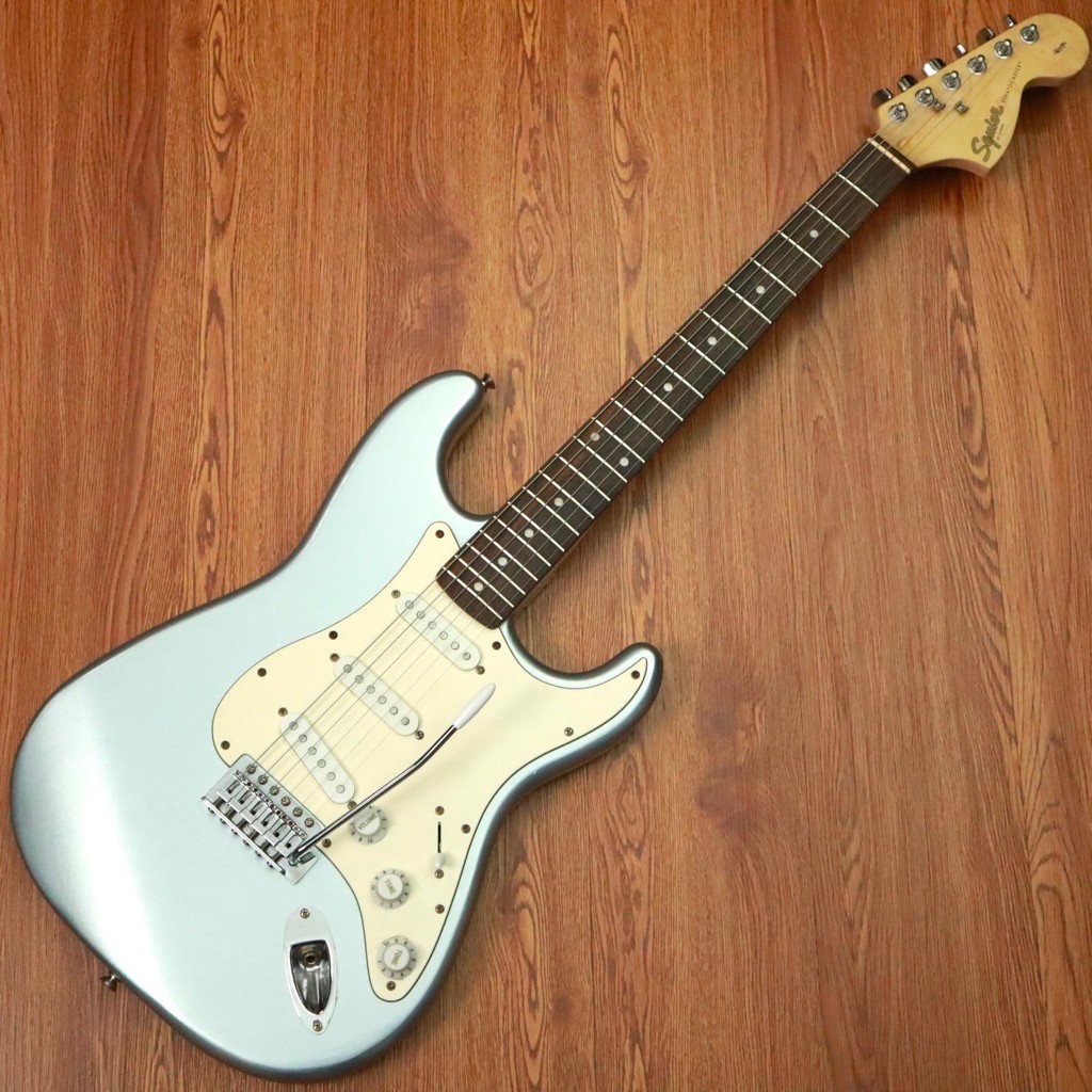 GITAR SQUIER STRATOCASTER AFFINITY SLICK SILVER ORIGINAL
