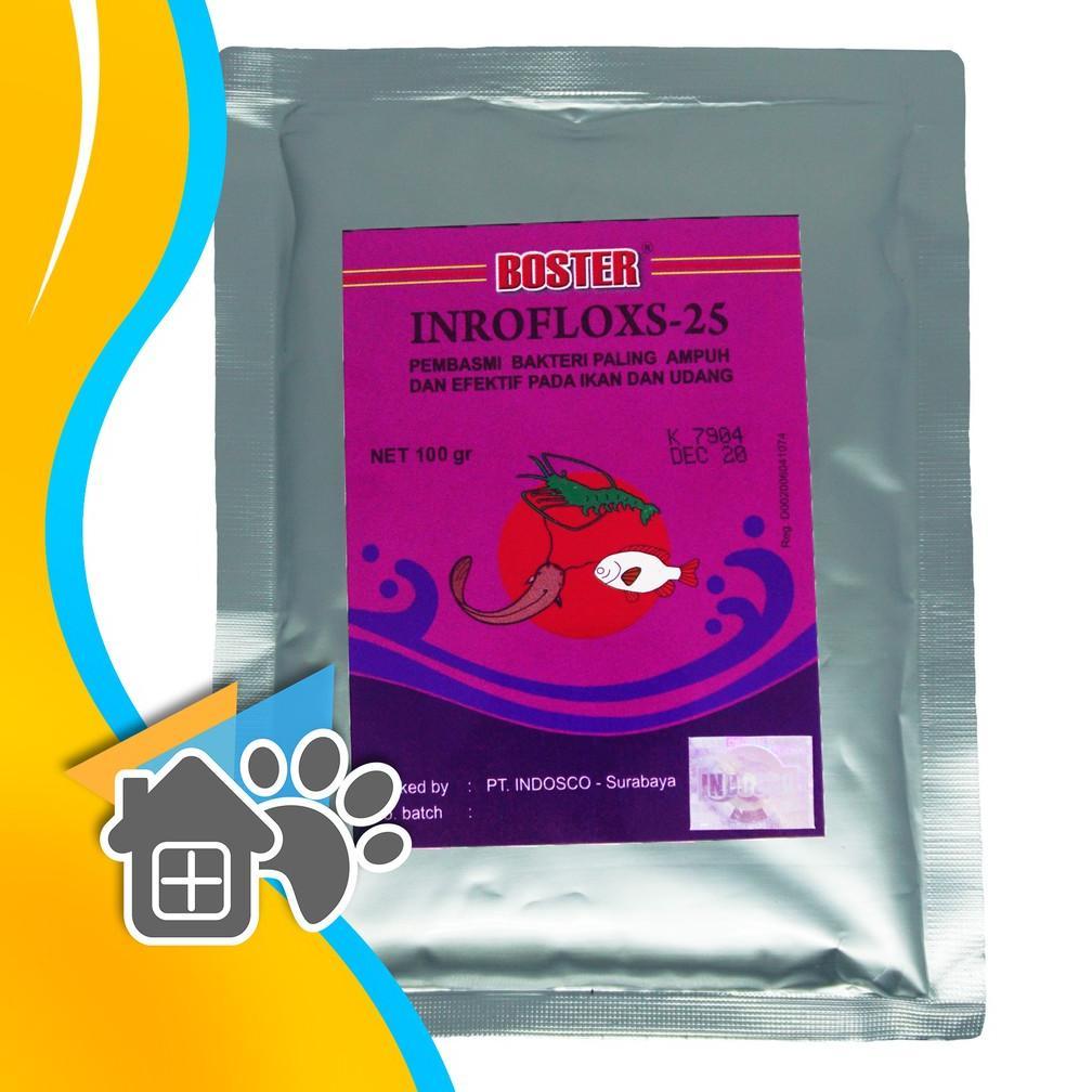 Boster Inrofloxs 25 Antibiotik Ikan Enrofloxacin