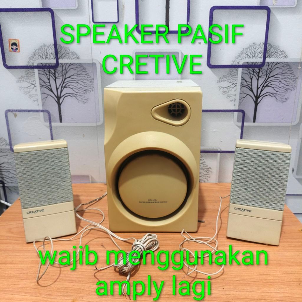 SPEAKER PASIF CREATIVE