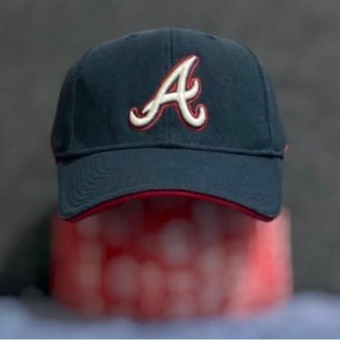 Topi New Era Atlanta Braves Official Batting Practice Cap Original Second