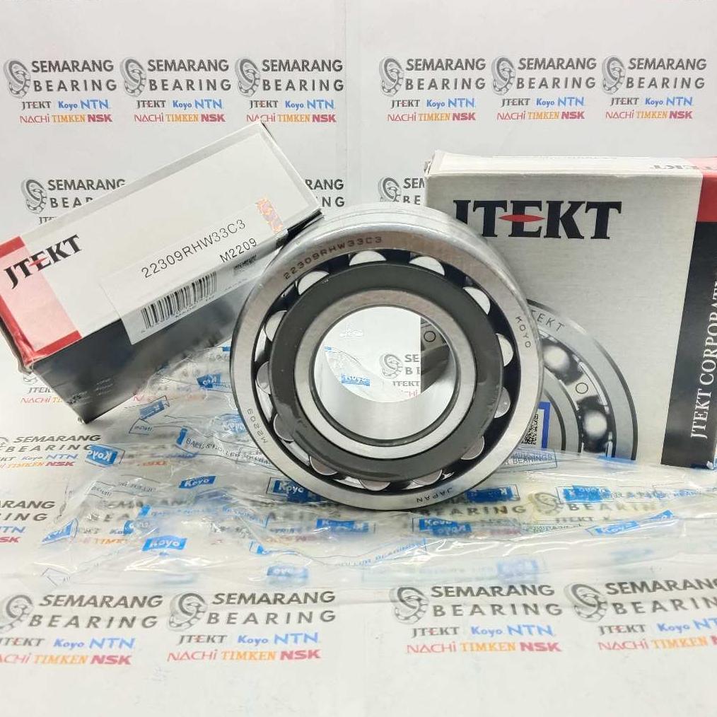 ORI100% BEARING 22309 KOYO JAPAN SPHERICAL ROLLER BEARING 22309 RHW33C3 KOYO