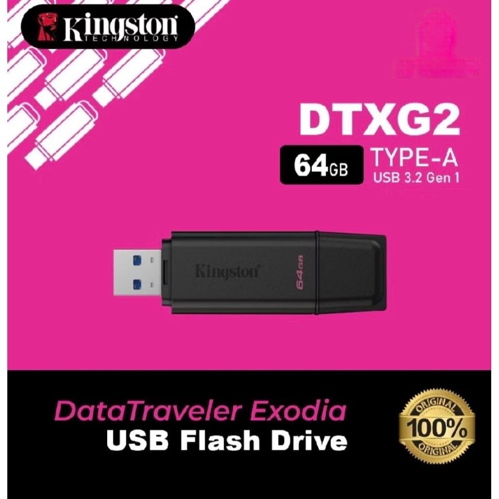 Flashdisk Kingston 64GB original