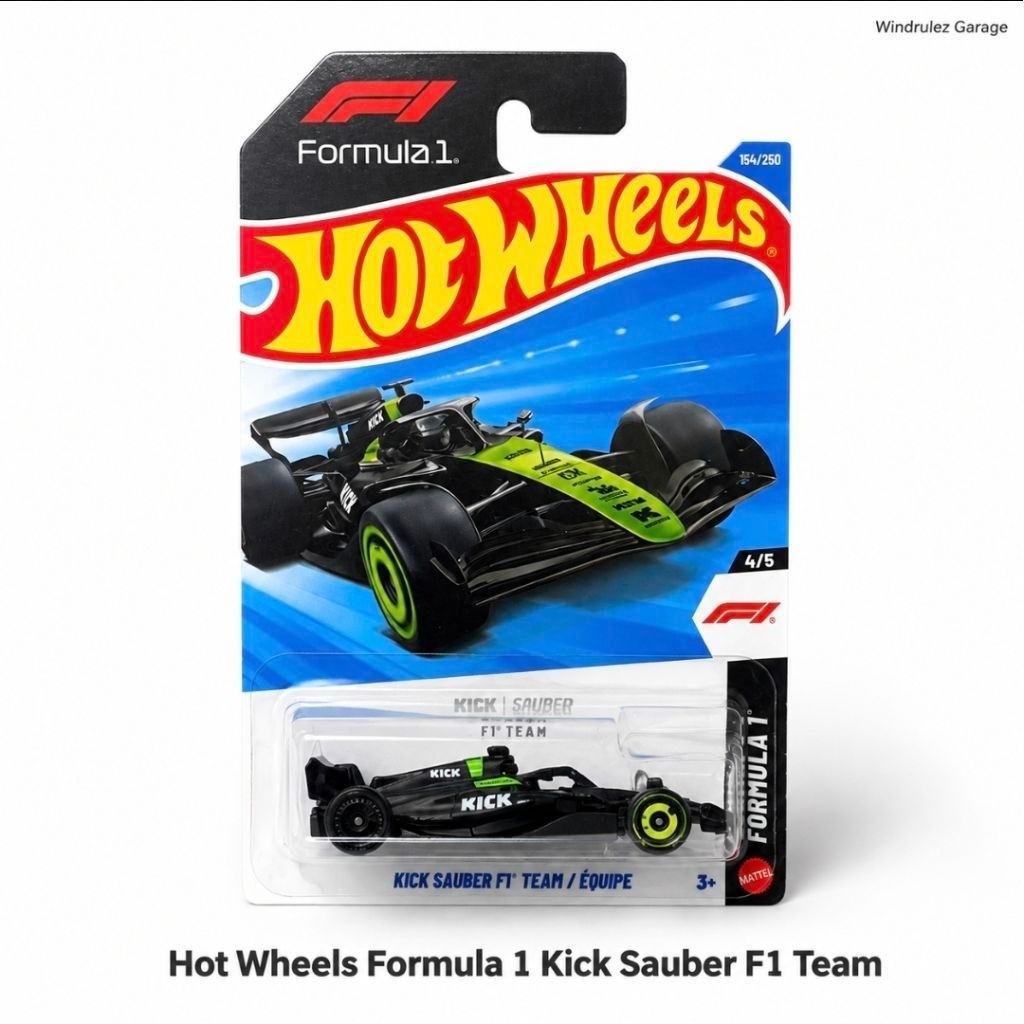Hot Wheels Formula 1 Kick Sauber