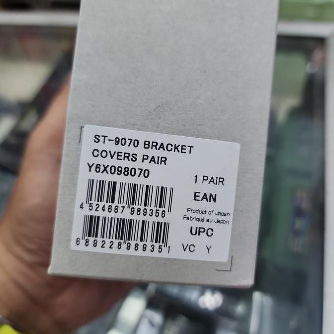 Shimano Bracket Covers St-R9070 Hood Cover Karet Brifter Dura Ace Di2 9070 Original Shimano