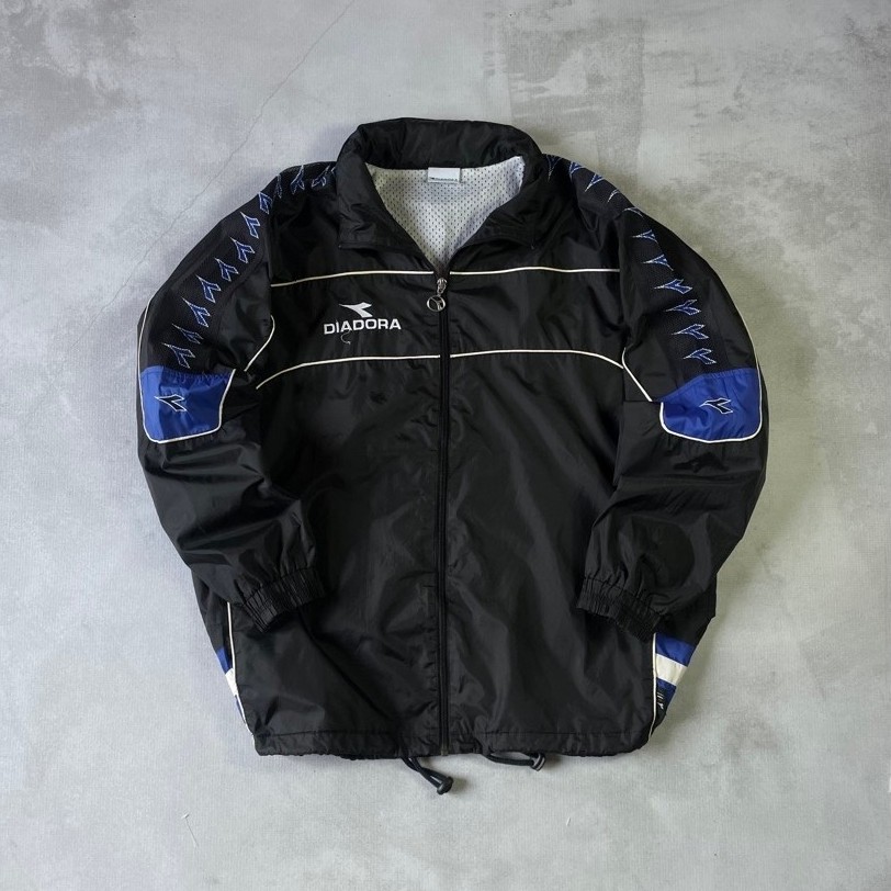 Windbreaker Jacket Diadora Size XL( 73x65 ) Original