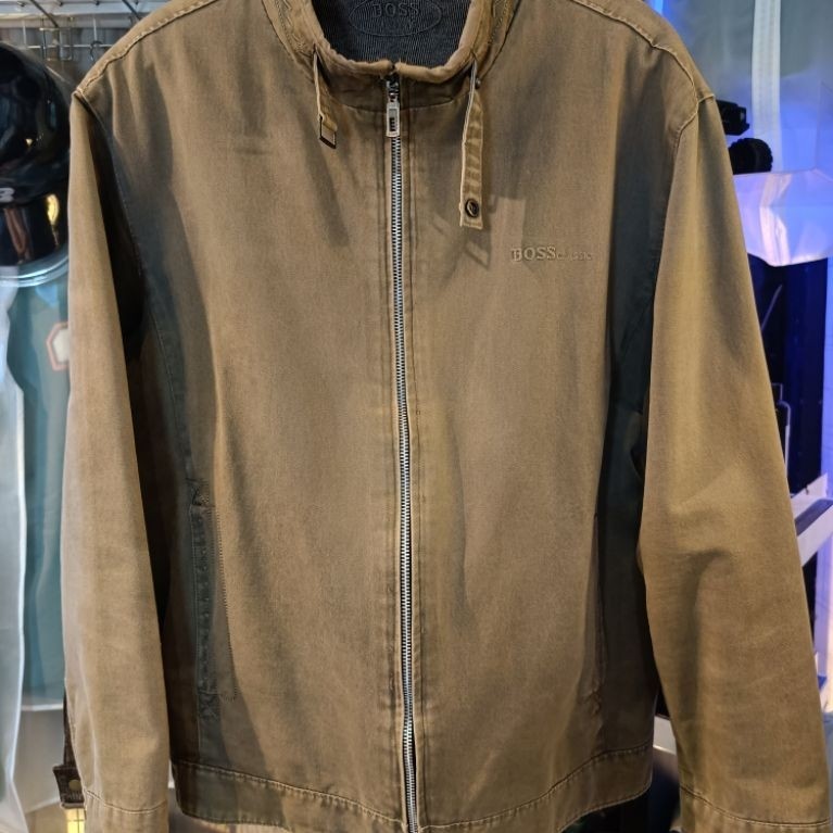 Jaket Vintage Boss Classic Reversibel Second