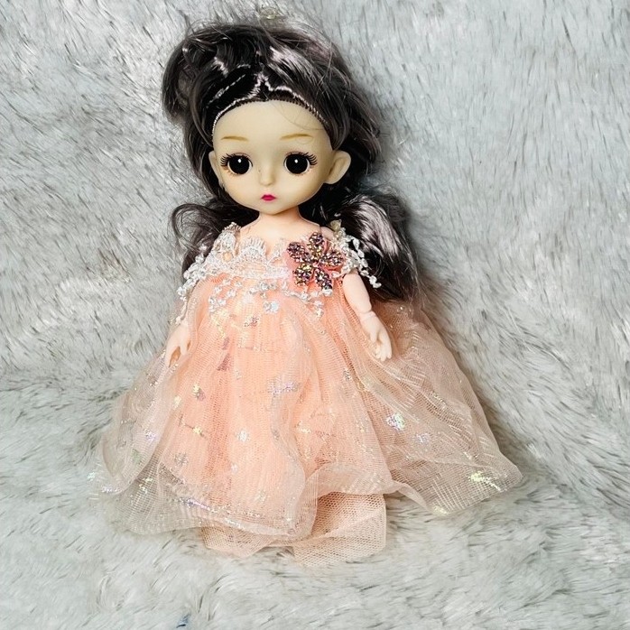 AW550 Gantungan kunci boneka 15 cm mainan boneka anak / boneka princes