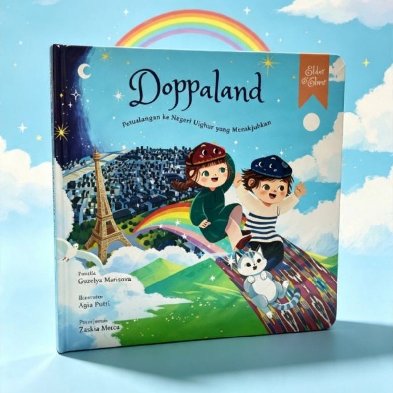 Buku Anak Doppaland Petualangan ke Negeri Uighur yang Menakjubkan Guzelya Marisova
