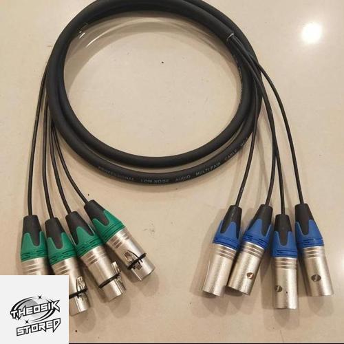 Kabel snake 4ch kabel snake isi 4 panjang 2m
