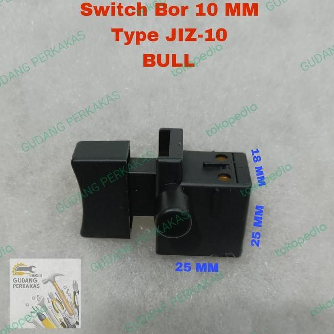 Switch Bor 10Mm Rrt Jiz-10 / Switch Saklar Mesin Bor Rrt 10Mm