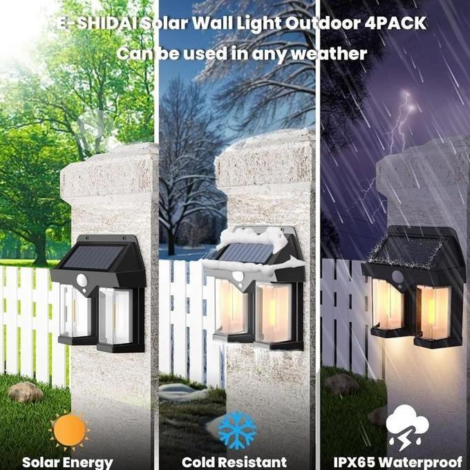 Light- Lampu Dinding Solar Panel / Lampu Dinding Tenaga Surya / Lampu Dinding Tenaga Surya Lampu Lua