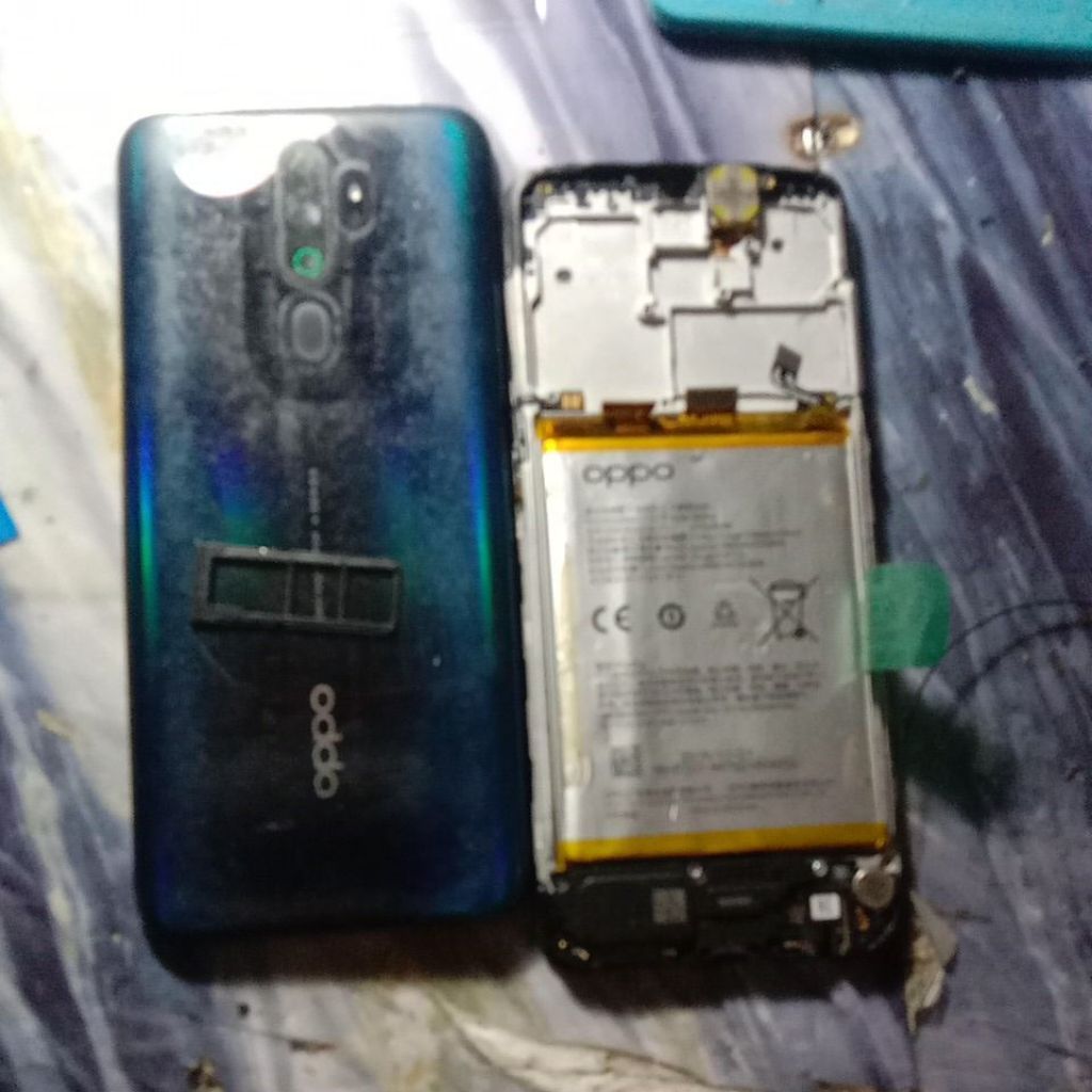 frame set Oppo a5 2020 minus lcd hancur yg lainnya ori