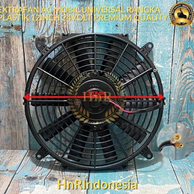 24 VOLT Extra Fan 12 Inchi extrafan 12 inci AC Mobil Kipas Baco