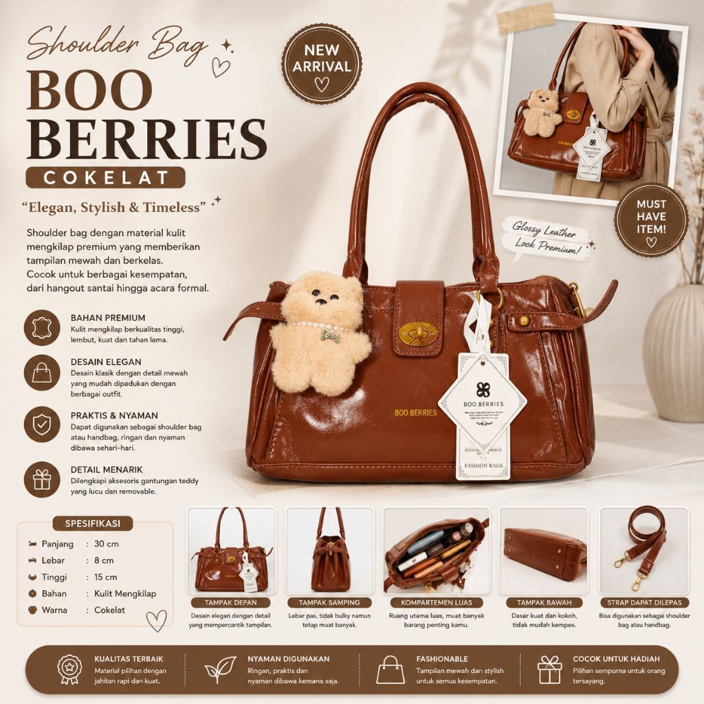 Shoulder Bag Boo Berries