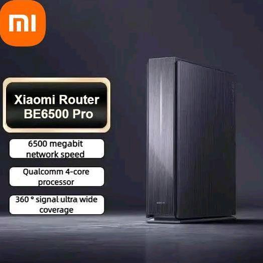 Xiaomi Router BE6500 Pro Mi WiFi 7 6500Mbps, 2.5G Port, 1GB RAM, Gaming & IPTV Signal Amplifier & Re
