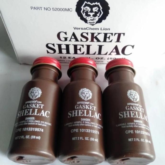 [] Lem paking Shellac lion versachem lem gasket shellac VersaChem lion 59