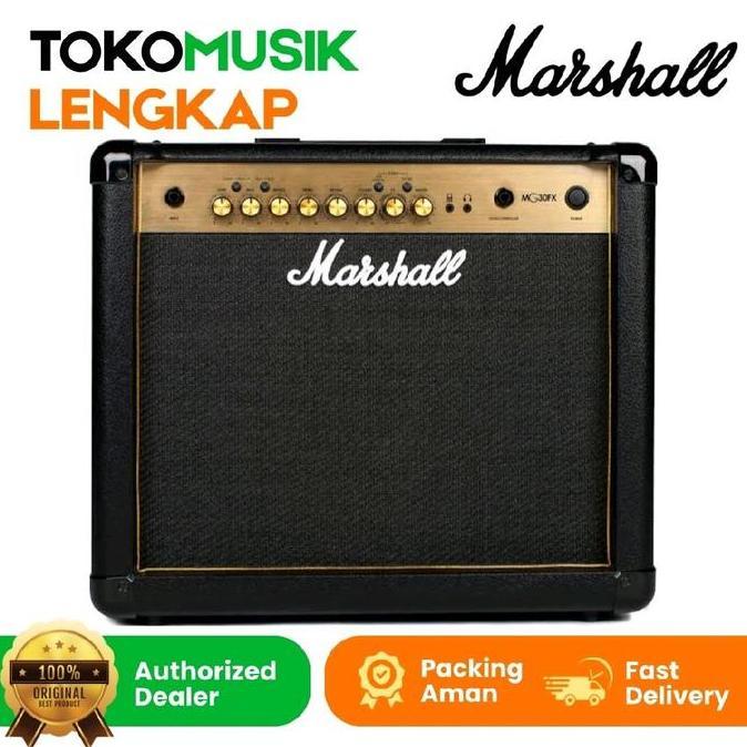Fremontshop - Amplifier Guitar Marshall Mg30Gfx Combo Ampli Marshall Mg 30Fx Ampli W/ Effect Marshal