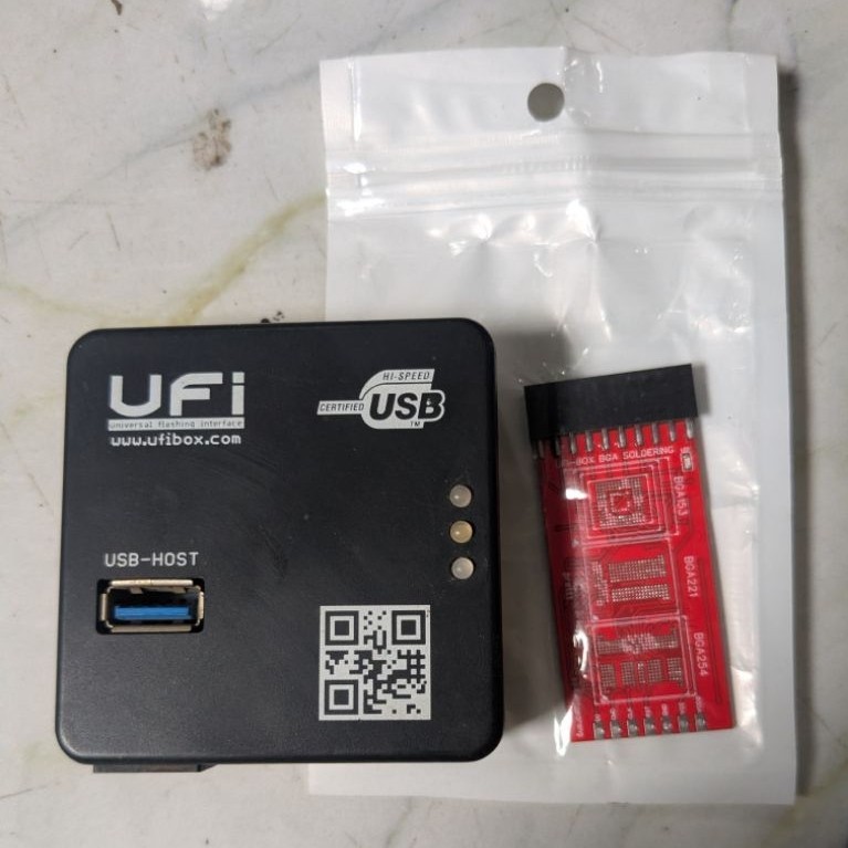 Ufi Box + adapter tanpa smartcard