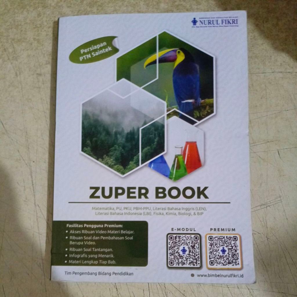 Buku Zuper Book Persiapan PTN Saintek Nurul Fikri