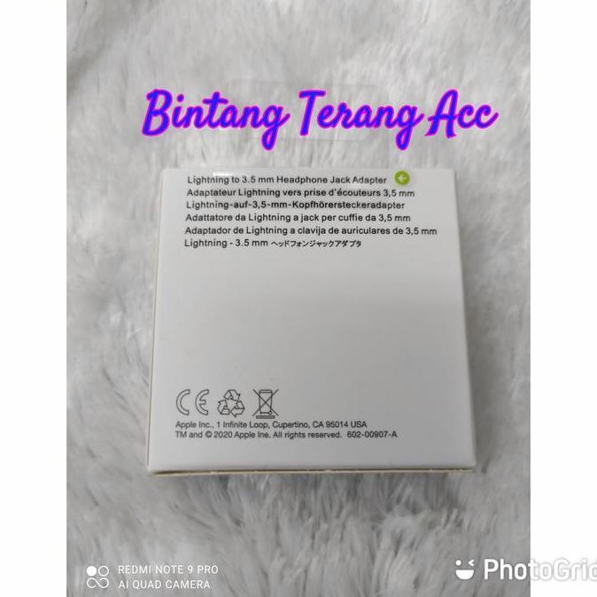 Heyo- Converter Or Jack Headset Lhtning Iphone 7