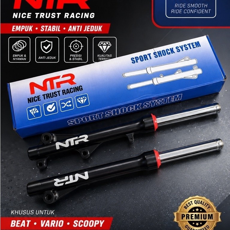 Shockbreaker Depan NTR Original 100% Shock Depan Beat Model kayaba Shock Depan Beat Vario Scoopy Gen