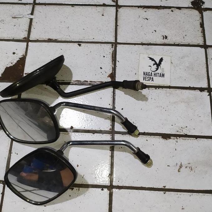SPION KIRI VESPA KDC NOS BATANG PENDEK CAKEP VESPA SUPER SPRINT BAJAJ NHV99