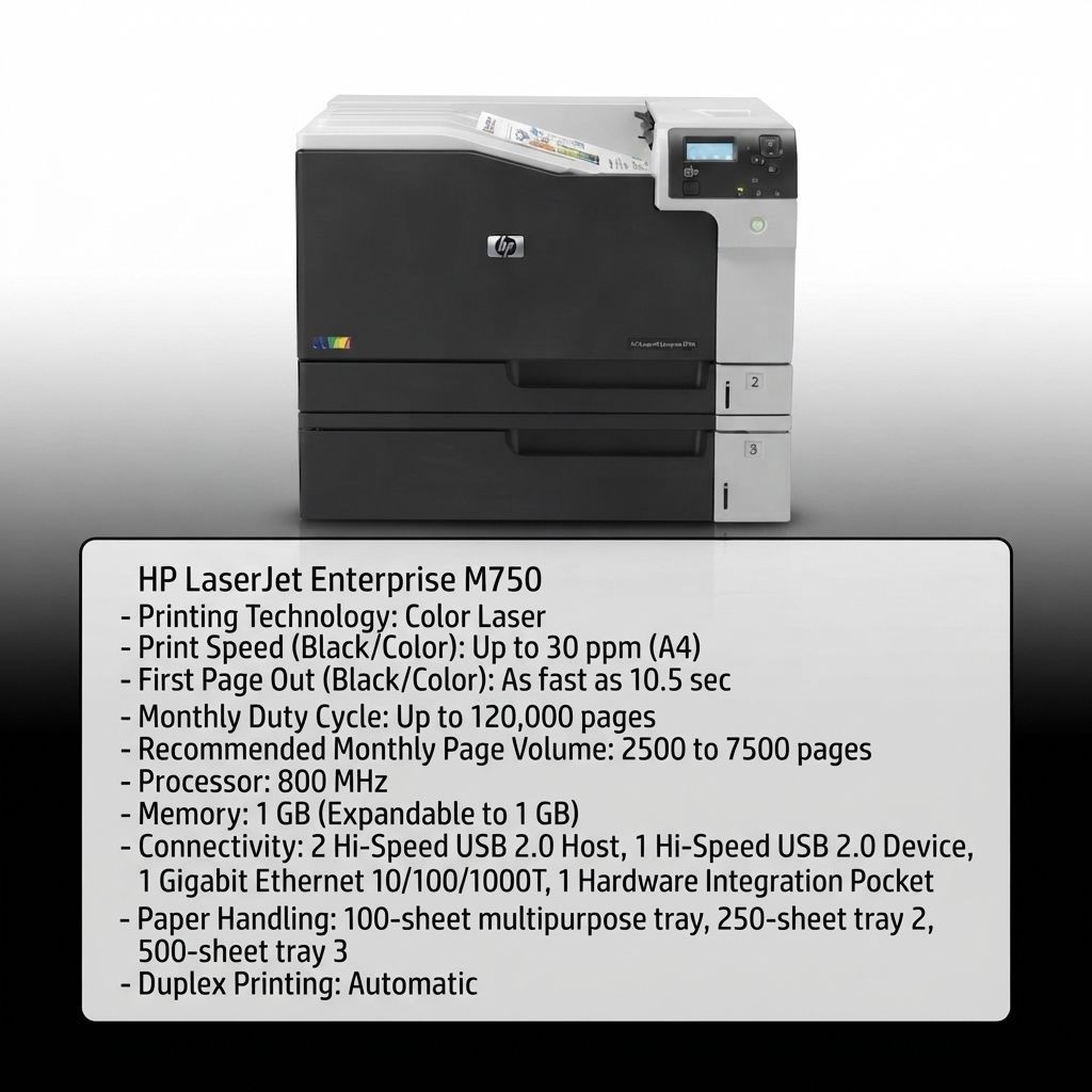 Printer A3 Warna Hp LaserJet Epson Brother Color