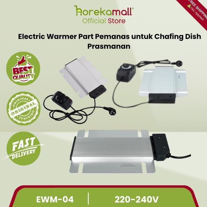 Bestprice- Elektir Warmer Chafing Dish Segi Empat Mutu CHF-926/W & CHF-627/W Kompatibel Seri CHF-6 d