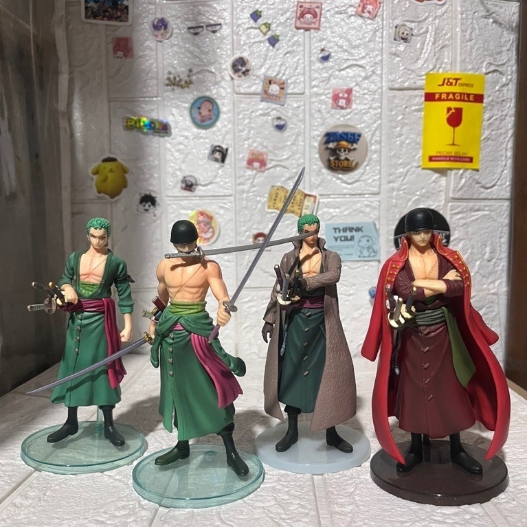 merch anime one piece styling roronoa zoro movie z punk hazard new world figure
