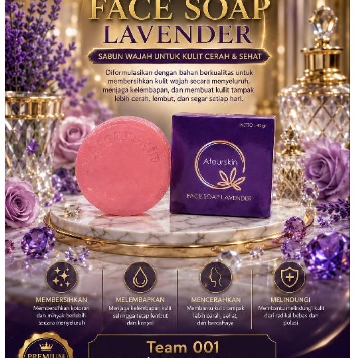 Face Soap Afourskin (Sabun Afourskin) 10pcs
