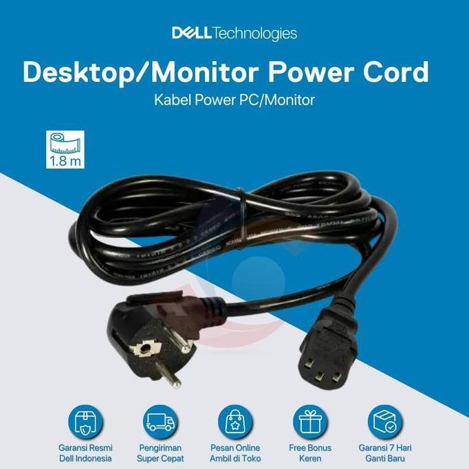 Dell Kabel Power Desktop PC / Monitor