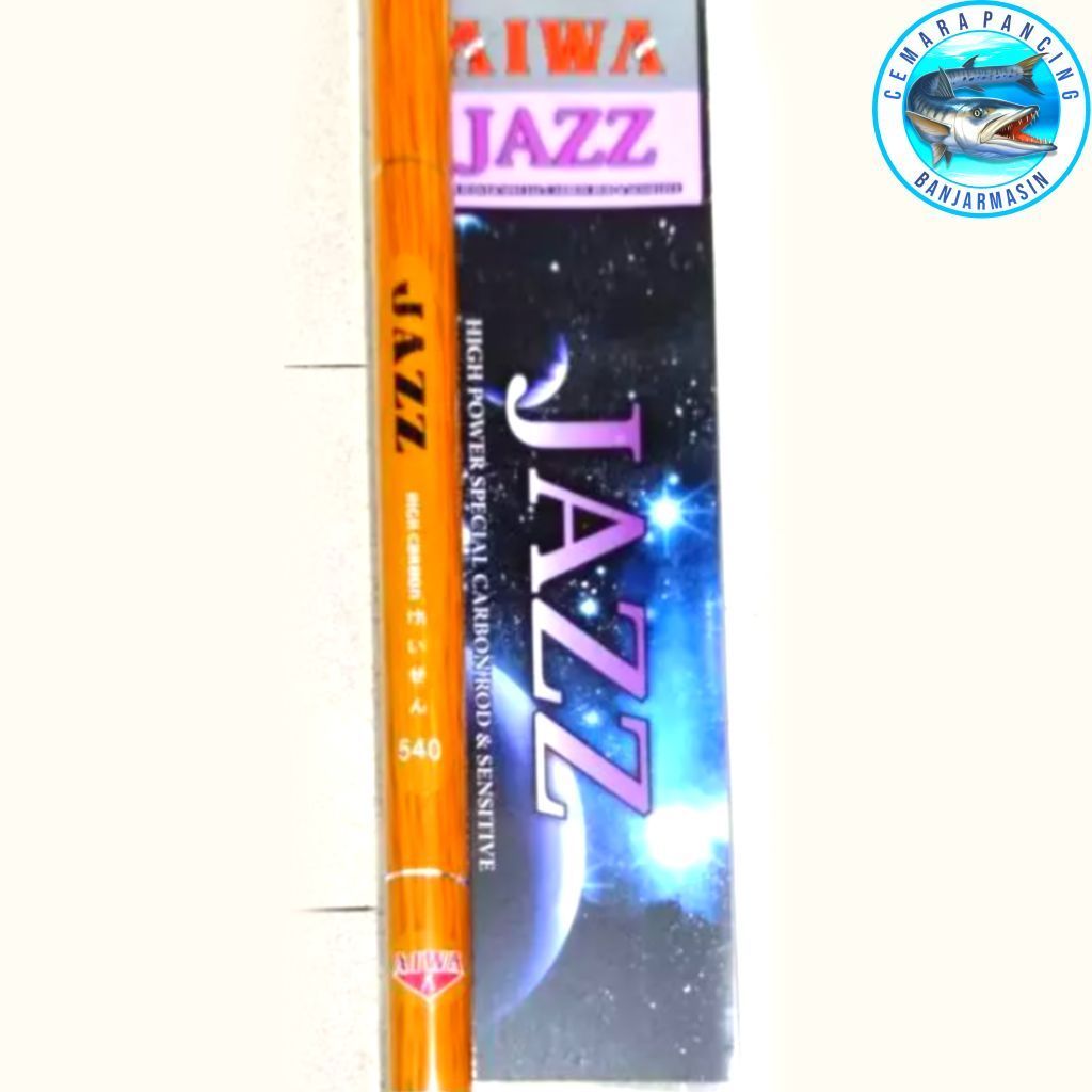 AIWA JAZZ 450 -- Joran Tegek Aiwa Jazz 450  Bahan Carbon Panjang 450 cm Action Medium 10 Section