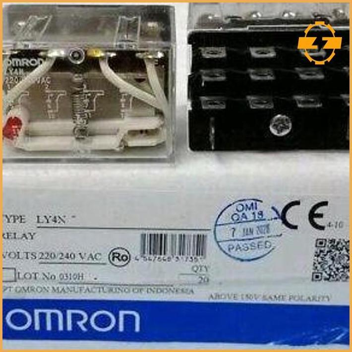 Omron Relay Ly4N 24Vdc Relay Omron Murah