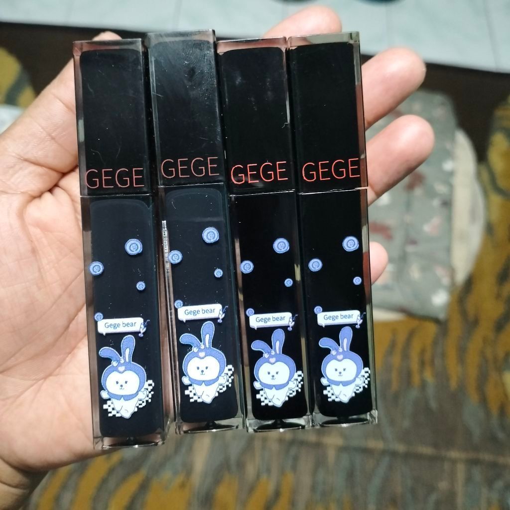 Lip Cream GEGE Gege bear warna nude pink