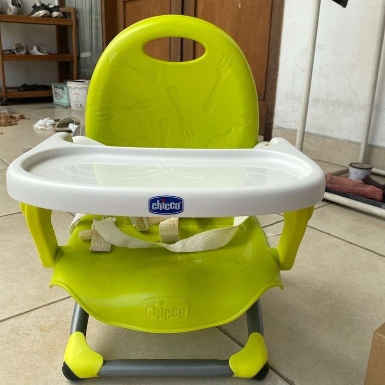 preloved chicco meja kursi makan bayi anak