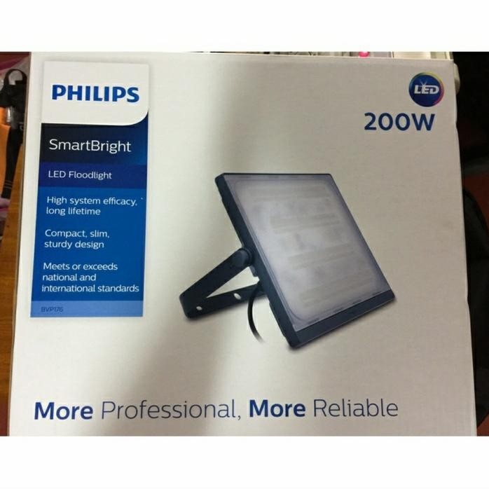 Philips BVP176 Lampu Sorot LED 200W Flood Light 200 Watt BVP 176 Putih