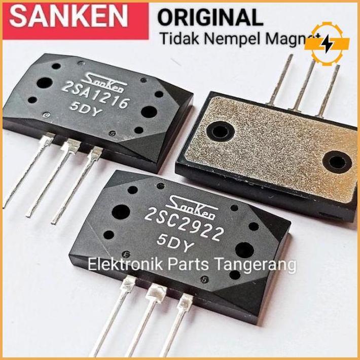 Transistor Sanken 2Sa1216 2Sc2922 (Sepasang) Transistor Sanken 2Sc2922 Transistor 2Sa1216 Transistor